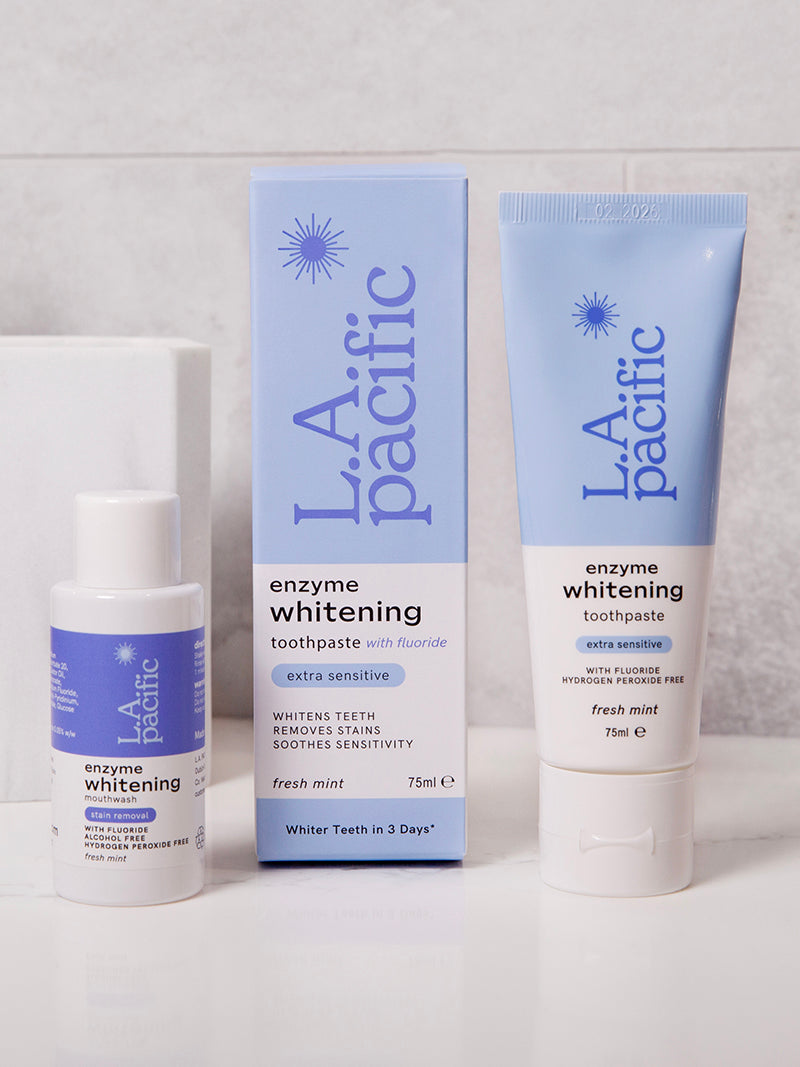 L.A. PACIFIC ENZYME WHITENING SENSITIVE TOOTHPASTE 75ML
