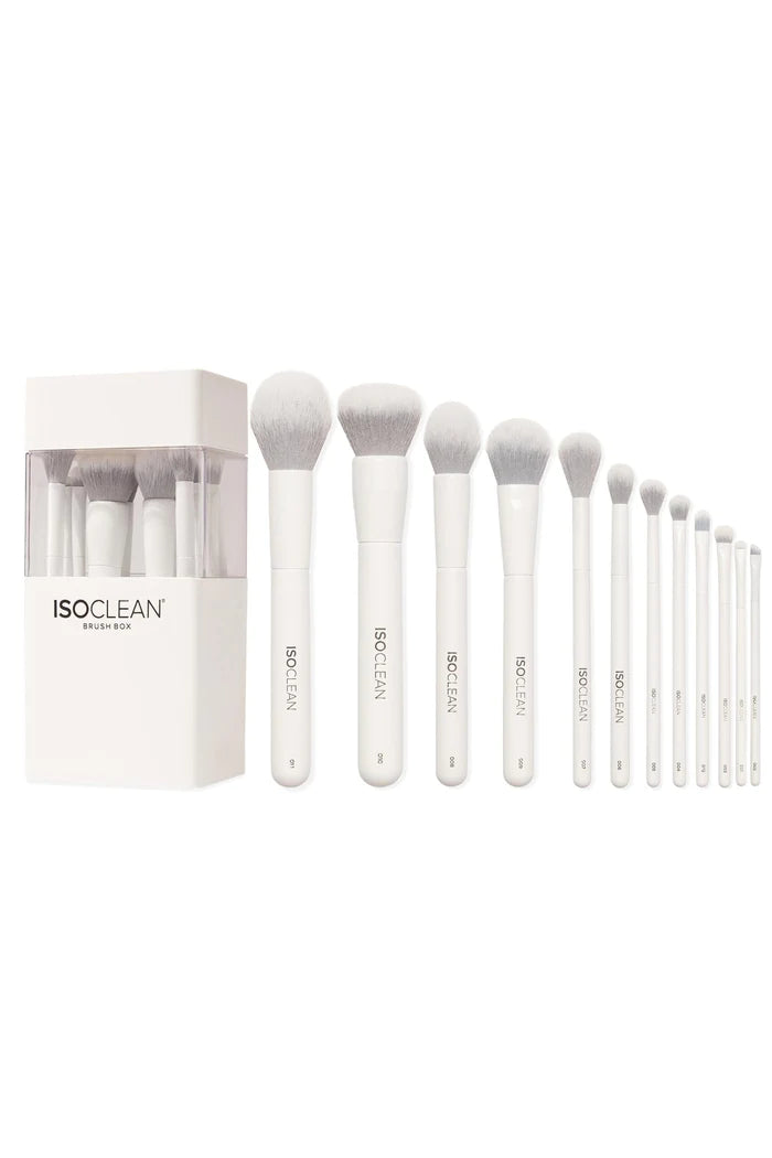ISOCLEAN MAKEUP BRUSHBOX - 12 PIECE COLLECTION