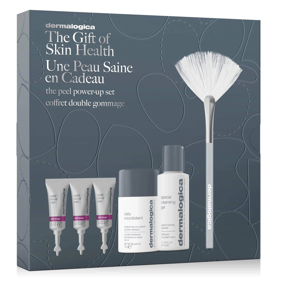 DERMALOGICA THE GIFT OF SKIN HEALTH - THE PEEL POWER-UP SET